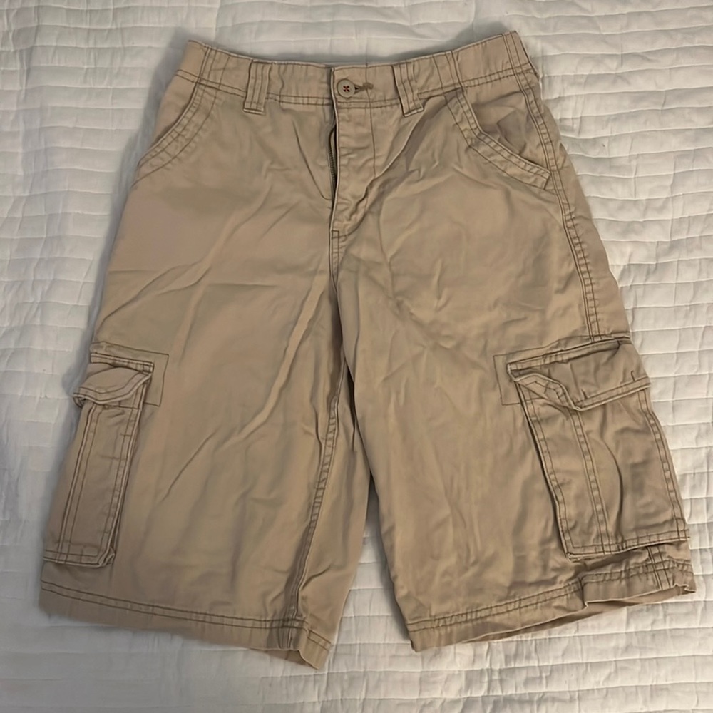 Arizona Tan shorts. Adjustable waist.